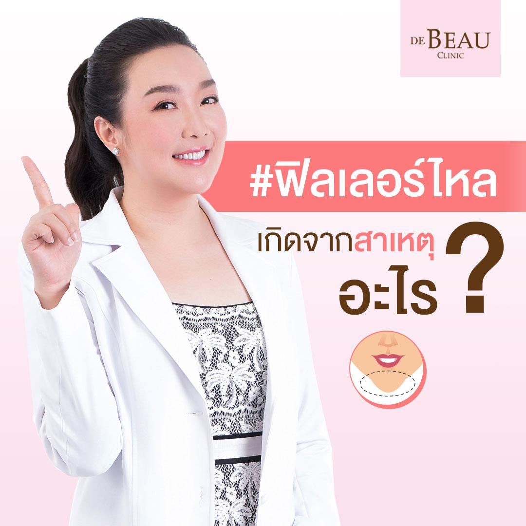 ฟิลเลอร์ไหล คืออะไร? เกิดจากสาเหตุอะไร? และควรป้องกันอย่างไร